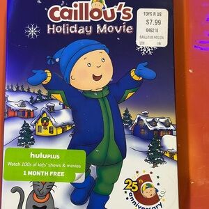 Toys R US Caillou's Holiday Movie DVD